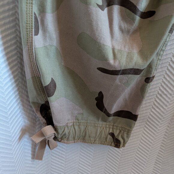 SMFK WildWorld Paratrooper Pants Desert Camo Cargo Utility Streetwear Size Small - Picture 11 of 15
